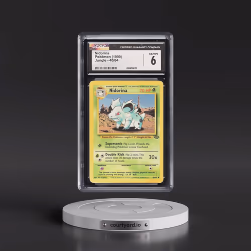 1999 Jungle #40/64 Nidorina (CGC 6 EX-NM)