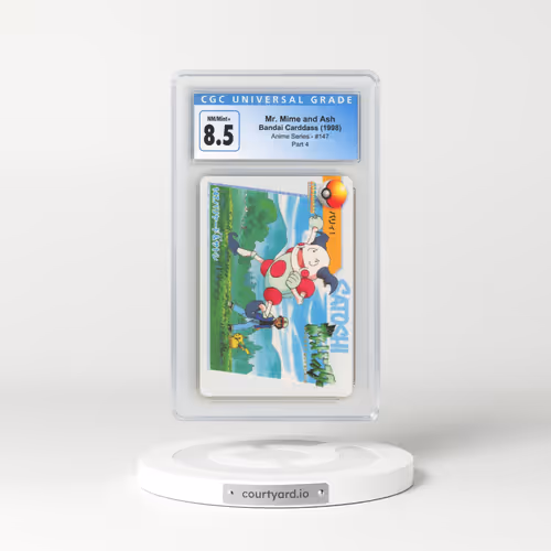 1998 Anime Series #147 Mr. Mime and Ash - Part 4 (CGC 8.5 NM-MT+)