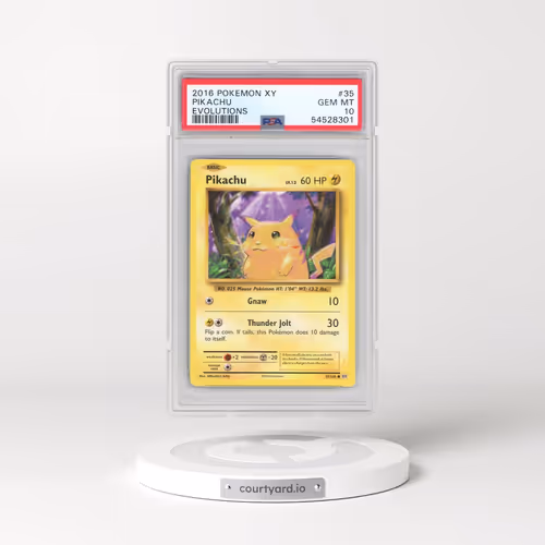 2016 Pokémon XY Evolutions #35 Pikachu (PSA 10 GEM MINT)