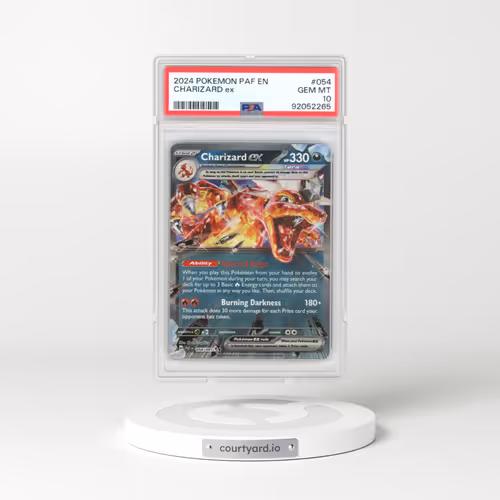 2024 Paldean Fates - PAF EN #054 Charizard ex (PSA 10 GEM MINT)