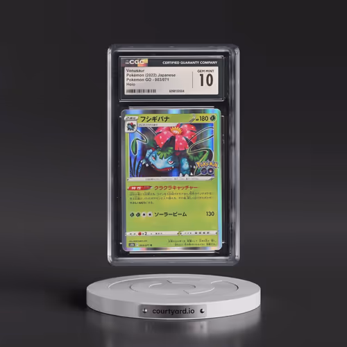 2022 Pokémon GO #003/071 Venusaur - Holo (CGC 10 GEM MINT)
