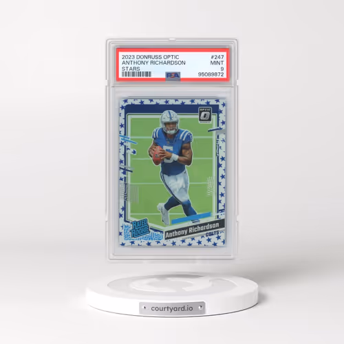 2023 Panini Donruss Optic #247 Anthony Richardson - Stars (PSA 9 MINT)