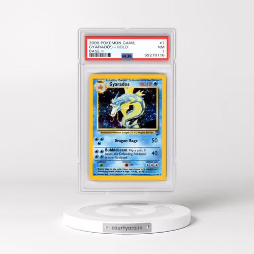 2000 Pokémon Game Base II #7 Gyarados - Holo (PSA 7 NM)