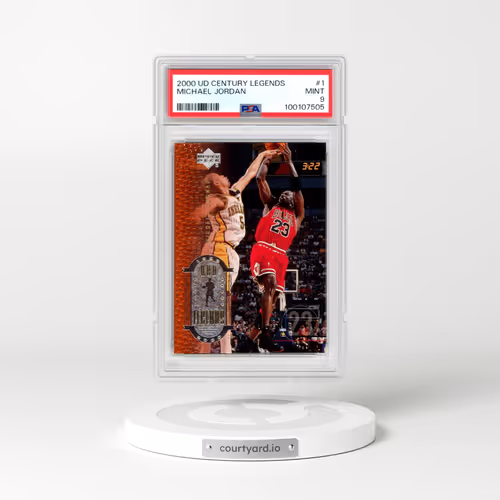 2000 Upper Deck Century Legends #1 Michael Jordan (PSA 9 MINT)