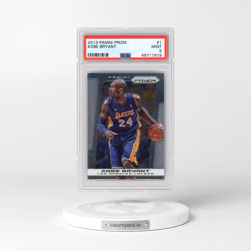 2013 Panini Prizm #1 Kobe Bryant (PSA 9 MINT)