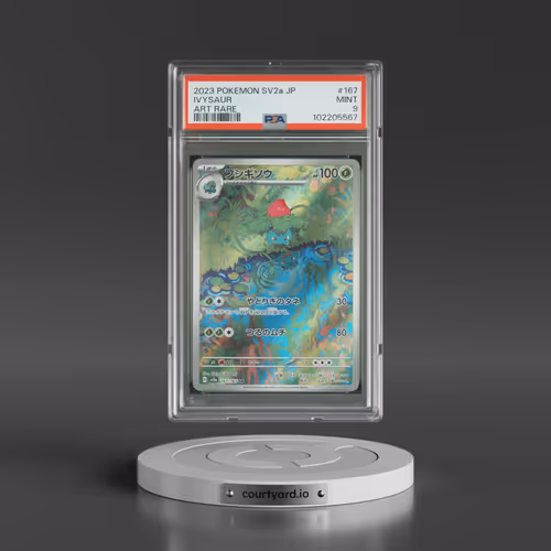 2023 Pokémon Sv2a-Pokemon 151 #167 Ivysaur - Art Rare (PSA 9 MINT)