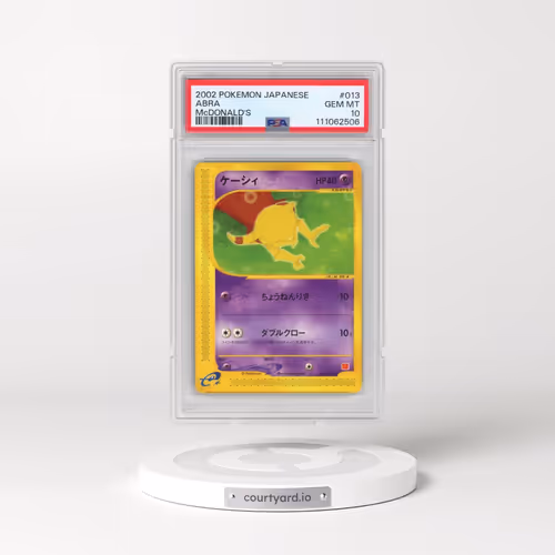 2002 Pokémon McDonald's #013 Abra (PSA 10 GEM MINT)