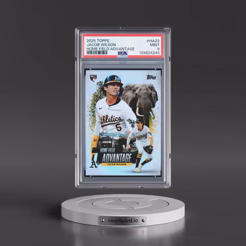 2025 Topps Home Field Advantage #HA22 Jacob Wilson - Series 2 (PSA 9 MINT)