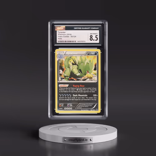 2016 Fates Collide #56/124 Tyranitar - Holo (CGC 8.5 NM-MT+)