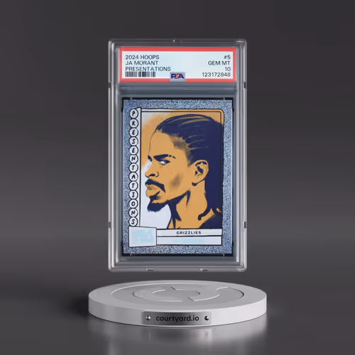 2024 Panini NBA Hoops Presentations #5 Ja Morant (PSA 10 GEM MINT)