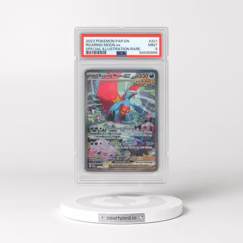 2023 Pokémon Par EN-Paradox Rift #251 Roaring Moon EX - Holo Special Illustration Rare (PSA 9 MINT)