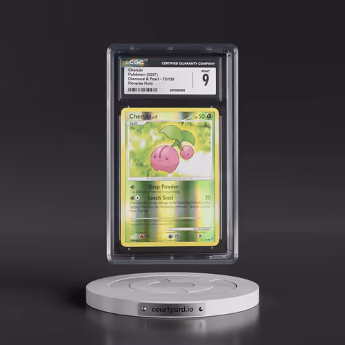 2007 Diamond & Pearl #75/130 Cherubi - Reverse Holo (CGC 9 MINT)