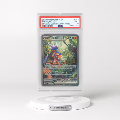 2023 Pokémon Svi EN-Scarlet & Violet #247 Koraidon EX - Holo Special Illustration Rare (PSA 9 MINT)