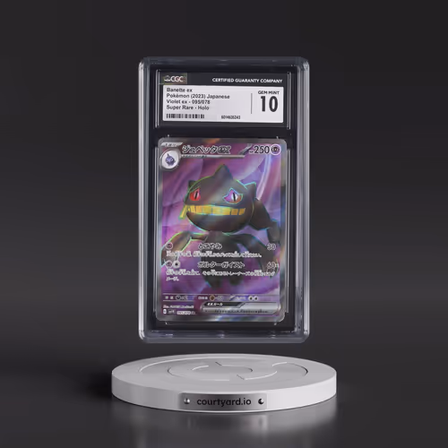 2023 Violet ex #095/078 Banette ex - Super Rare Holo (CGC 10 GEM MINT)