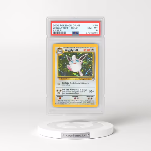 2000 Pokémon Game Base II #19 Wigglytuff - Holo (PSA 8 NM-MT)