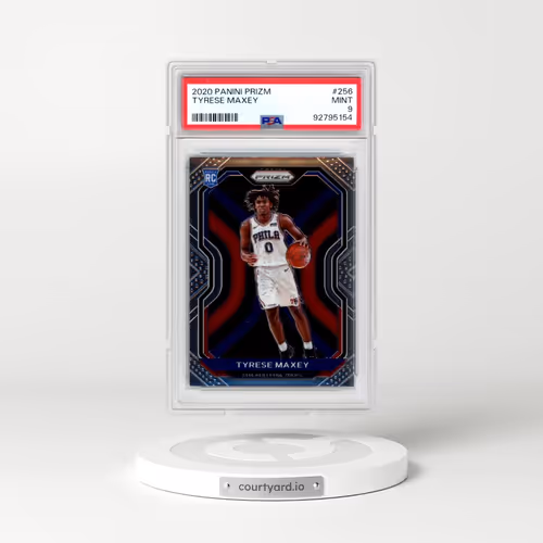 2020 Panini Prizm #256 Tyrese Maxey (PSA 9 MINT)