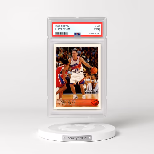 1996 Topps #182 Steve Nash (PSA 9 MINT)