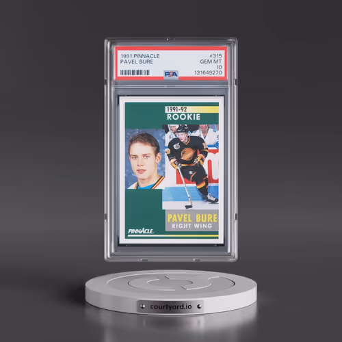 1991 Pinnacle #315 Pavel Bure (PSA 10 GEM MINT)