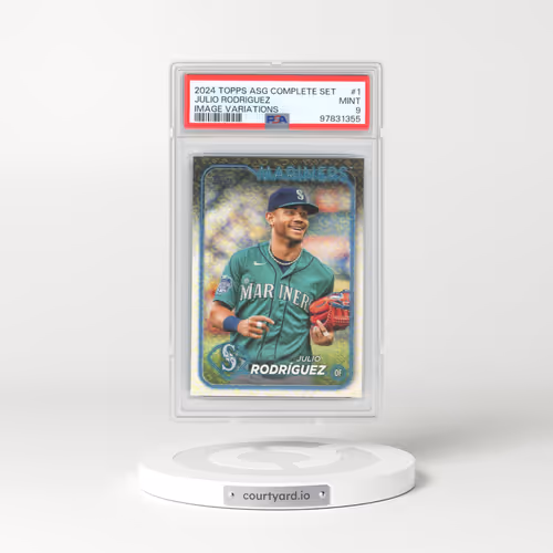 2024 Topps All-Star Game Complete Set Image Variations #1 Julio Rodriguez (PSA 9 MINT)