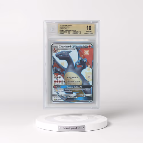 2019 Hidden Fates #SV49 Charizard GX - Shiny Vault Holo (BGS 10 PRISTINE)