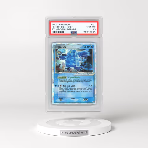 2004 Pokémon EX Hidden Legends #97 Regice EX - Holo Holo (PSA 10 GEM MINT)
