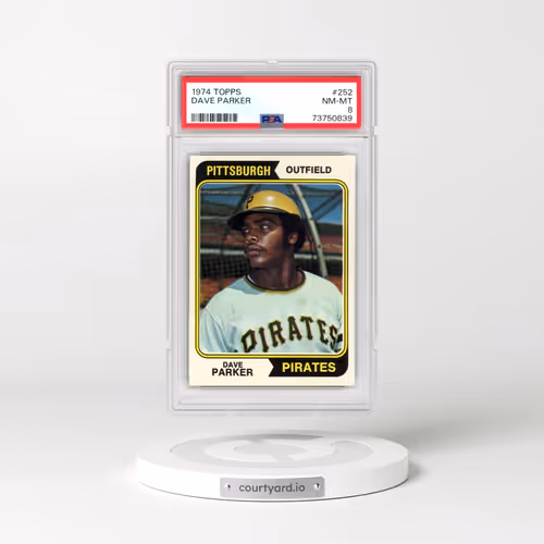 1974 Topps #252 Dave Parker (PSA 8 NM-MT)