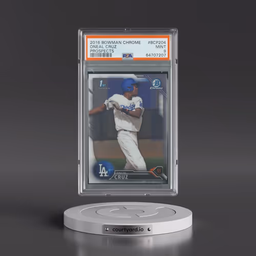 2016 Bowman Chrome Prospects #BCP204 Oneal Cruz (PSA 9 MINT)