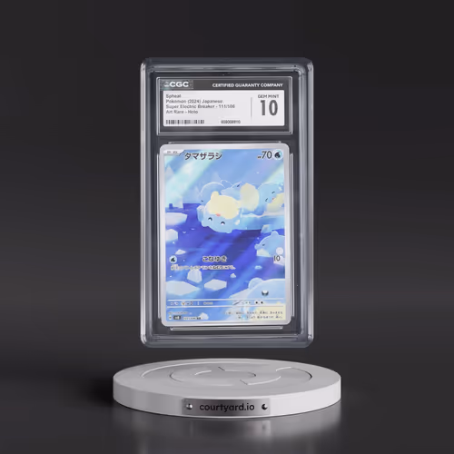 2024 Pokémon SV8-Super Electric Breaker #111 Spheal - Art Rare (CGC 10 GEM MINT)
