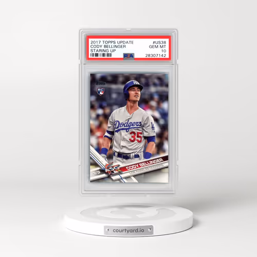 2017 Topps Update #US38 Cody Bellinger - Staring Up (PSA 10 GEM MINT)
