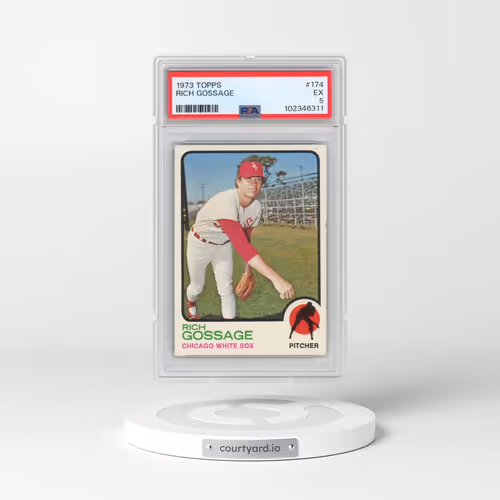 1973 Topps #174 Rich Gossage (PSA 5 EX)
