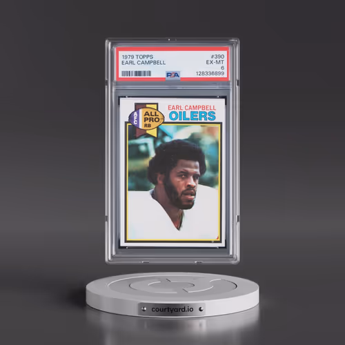 1979 Topps #390 Earl Campbell (PSA 6 EX-MT)