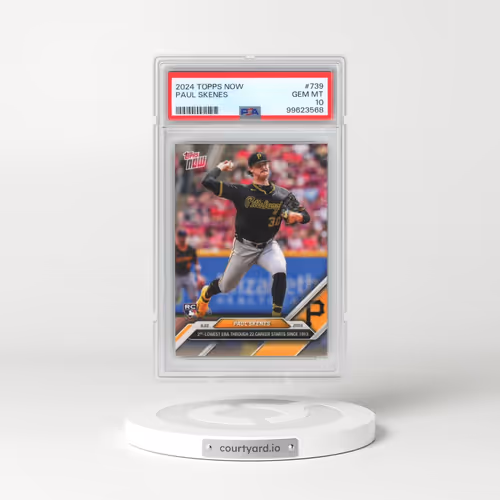 2024 Topps Now #739 Paul Skenes (PSA 10 GEM MINT)