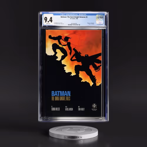 Batman: The Dark Knight Returns #4 CGC 9.4 White Pages (DC Comics, 1986) - Universal