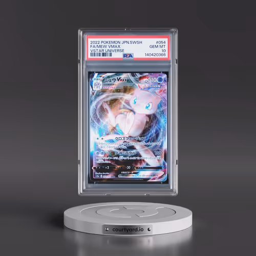 2022 Pokémon Sword & Shield Vstar Universe #054 Mew Vmax - Full Art (PSA 10 GEM MINT)