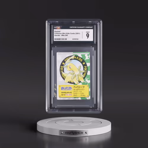 2001 New Pokémon Kids II Part 4 (Toys 212-224 on Back) #240 Bayleef (CGC 9 MINT)