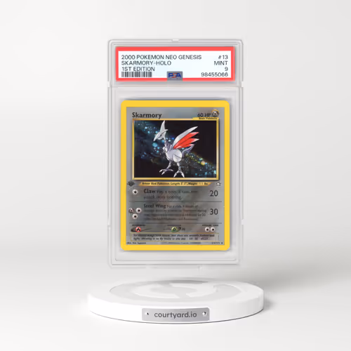 2000 Neo Genesis #13 Skarmory - 1st Edition Holo (PSA 9 MINT)