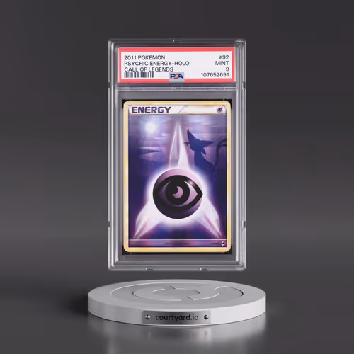 2011 Pokémon Call of Legends #92 Psychic Energy - Holo (PSA 9 MINT)