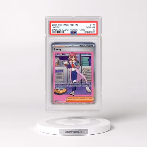 2025 Pokémon Pre EN-Prismatic Evolutions #175 Lacey - Special Illustration Rare (PSA 10 GEM MINT)