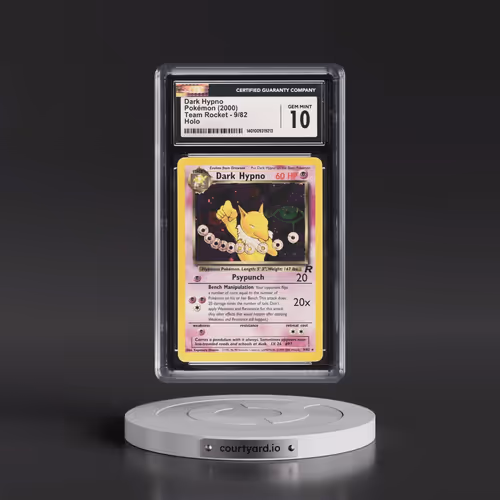 1999 Team Rocket #9/82 Dark Hypno - Holo (CGC 10 GEM MINT)