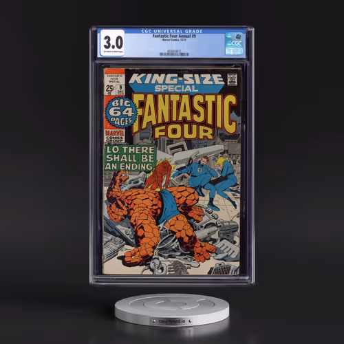 Fantastic Four Annual #9 CGC 3.0 Off-white to White Pages (Marvel Comics, 12/71) - Universal