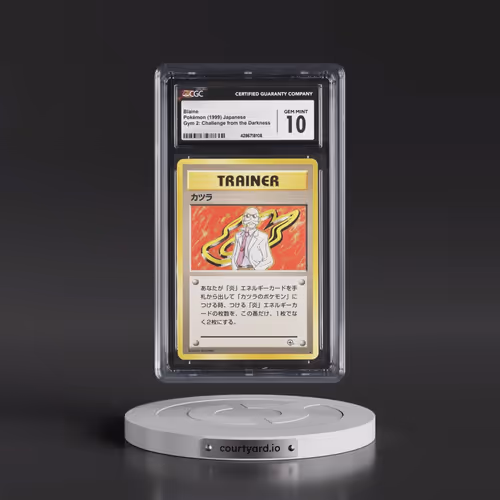 1999 Gym 2: Challenge from the Darkness Blaine - Non-Holo (CGC 10 GEM MINT)