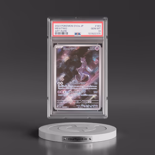 2023 Pokémon Sv2a-Pokemon 151 #183 Mewtwo - Art Rare (PSA 10 GEM MINT)