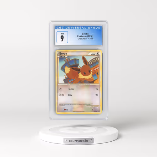2010 Undaunted #47/90 Eevee (CGC 9 MINT)