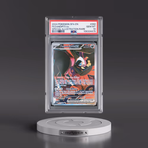 2024 Pokémon Sfa EN-Shrouded Fable #092 Fezandipiti EX - Holo Special Illustration Rare (PSA 10 GEM