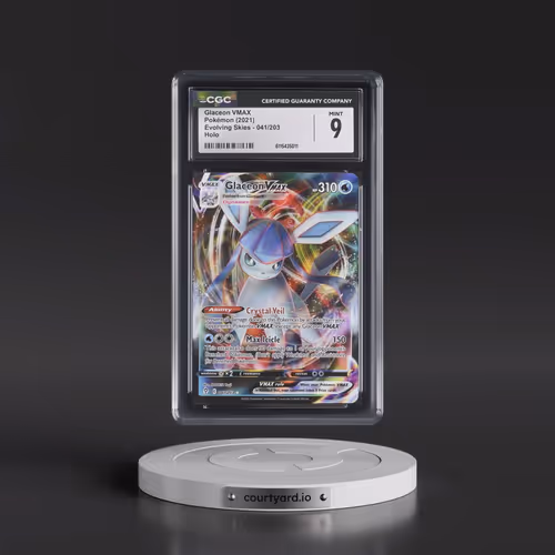 2021 Evolving Skies #041/203 Glaceon VMAX - Holo (CGC 9 MINT)