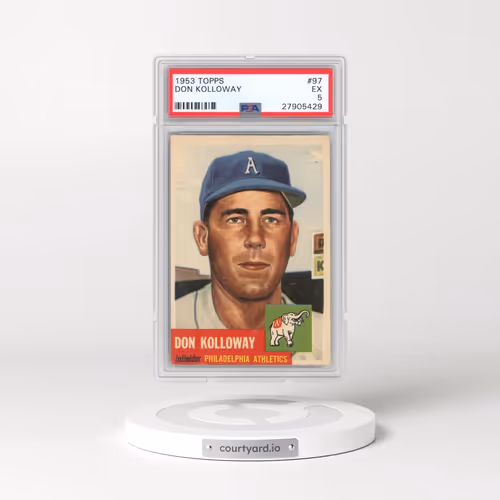 1953 Topps #97 Don Kolloway (PSA 5 EX)