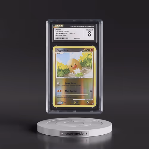 2007 Secret Wonders #85/132 Diglett - Reverse Holo (CGC 8 NM-MT)