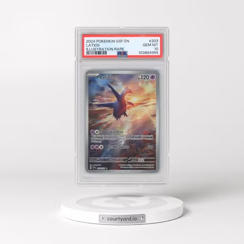 2024 Pokémon Ssp EN-Surging Sparks #203 Latios - Illustration Rare (PSA 10 GEM MINT)
