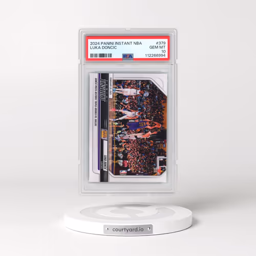2024 Panini Instant NBA #379 Luka Doncic (PSA 10 GEM MINT)