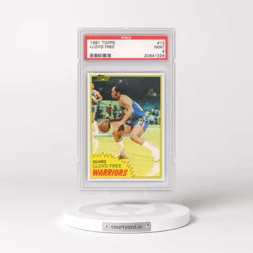 1981 Topps #13 Lloyd Free (PSA 9 MINT)